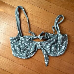 Abercrombie Floral Bikini Top